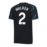 Manchester City Kyle Walker #2 Replica Third Shirt 2023-24 Short Sleeve